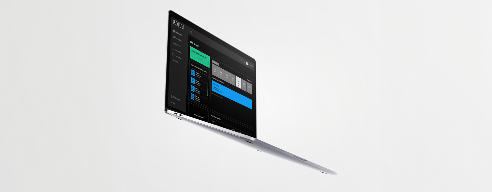Edit. — a platform for teachers, shown on a laptop