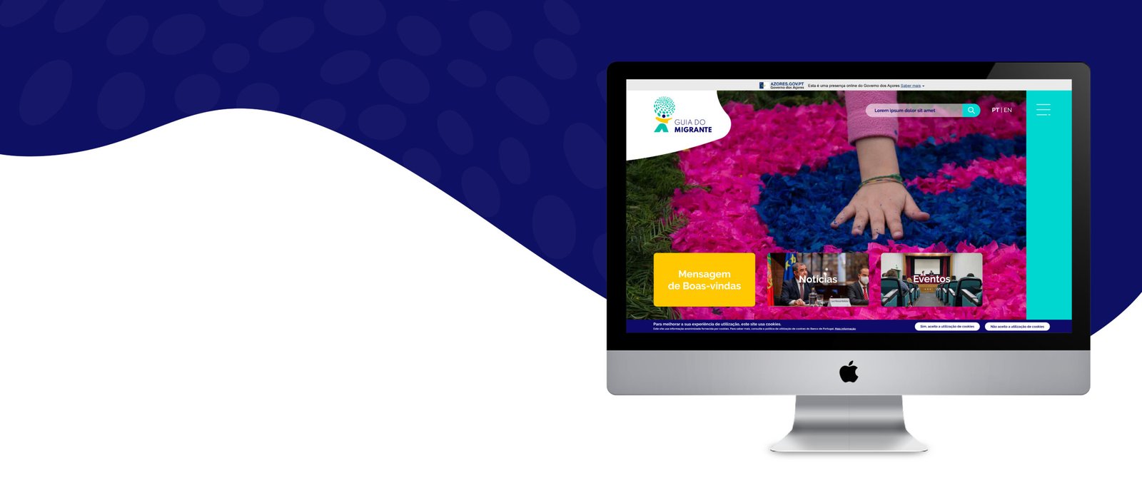 Guia do Migrante website — project cover