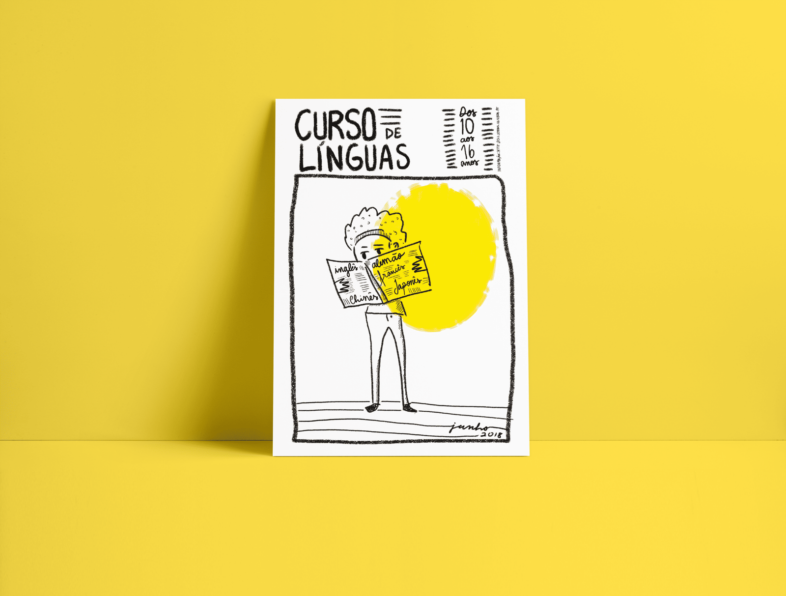Poster illustration — project cover