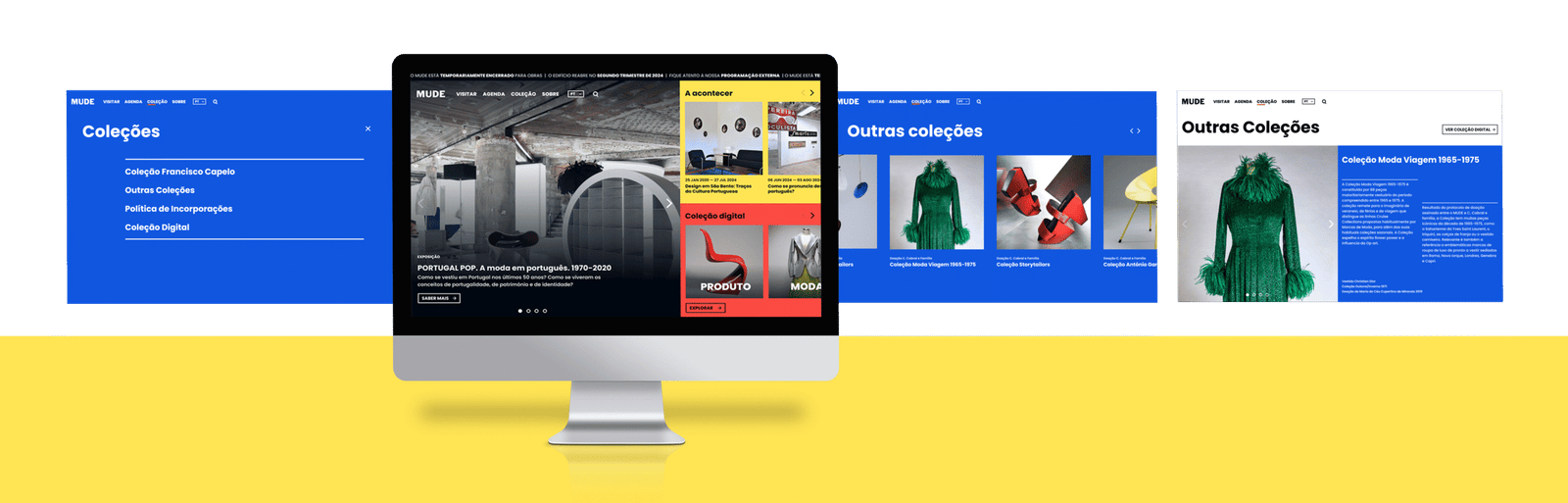MUDE collection page redesign