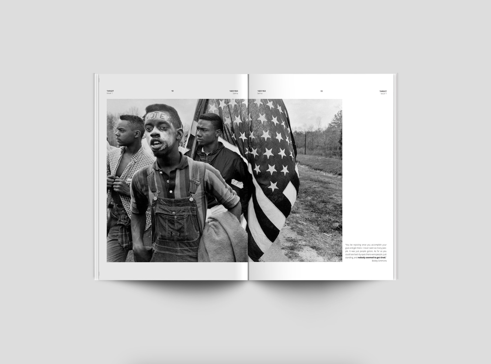 Target magazine spread 1